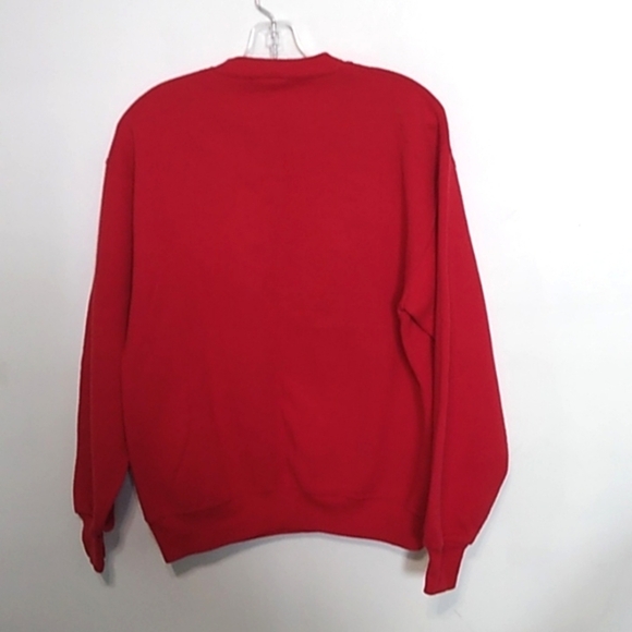 Hard Rock Cafe Tokyo Red Unisex Sweatshirt - size Medium - Picture 4 of 5
